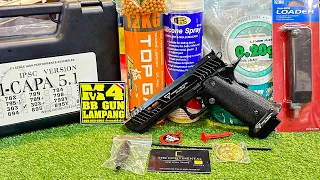 DB 303 จอห์น วิค4 PIT VIPER TARAN TACTICALทดสอบปืนอัดแก๊สจากDOUBLE BELL ไอดีไลท์@m4bbgunshop