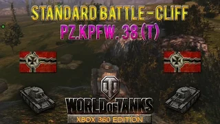 WoT: Xbox 360 Edition - Standard Battle - Cliff - Pz.Kpfw. 38 (t) (1122 XP)
