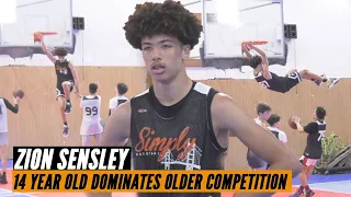 Zion Sensley | 14 Year Old Phenom Will Be a HOUSEHOLD NAME | KILLS OLDER COMPETITION IN PRIVATE RUN