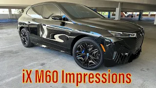 iX M60 Impressions after driving a few weeks