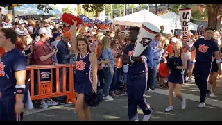 2022 Auburn University Marching Band - Game 5 - TigerWalk, vs LSU