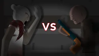 Grandpa vs. Angelene Sticknodes Animation