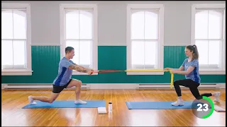 Partner Resistance Band Workout