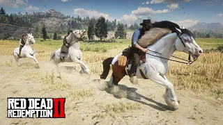 Precisei FUGIR DE CASA com a FAMÍLIA e levar os cavalos mais valiosos - Red Dead Redemption 2