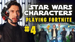 Star Wars Characters Playing Fortnite Compilation: Episode 4