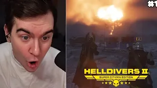 БРАТИШКИН ИГРАЕТ В HELLDIVERS 2 #1