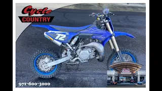 2022 Yamaha YZ 65 Youth dirt track bike.  Smell the sweet sweet 2 Stroke at Cycle Country in Salem.