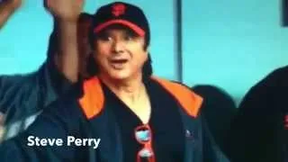 Steve Perry at AT&T Park MLB NLCS 'Great Sound' "SF Giants" "Don't Stop Believin'"