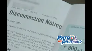 Ano ang gagawin kung nakatanggap ng disconnection notice galing Meralco? | Patrol ng Pilipino