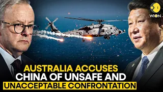 Tensions rise after Chinese jet releases flares in an Australian helicopter's path | WION Originals