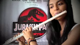 Jurassic Park theme song - Flute cover