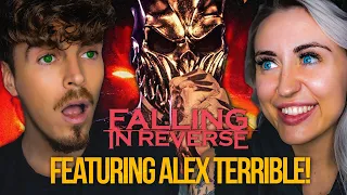 Falling In Reverse & Alex Terrible= The Best Duo! | British Couple Reacts To Watch The World Burn