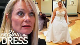 "This Is A Nightmare." Shop Does Not Carry This Bride's Dress Size | Say Yes To The Dress Atlanta