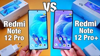 Xiaomi Redmi Note 12 Pro+ VS Redmi Note 12 Pro - What's Different & Camera Comparison