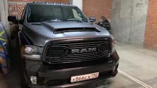 DEMON HOOD 2020 FOR DODGE RAM 1500 INSTALLED