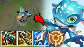 OMG! FULL AD FIZZ CAN ONE SHOT WITH Q (BETTER THAN AP) - League of Legends