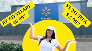 AMERİKA WALMART MARKET ALIŞVERİŞİ VE FİYATLARI 2024