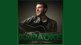 Ave Maria (In the Style of Josh Groban) (Karaoke Version)