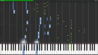 Etude in G-flat major, Opus 10 No. 5 (Black Keys) - Frederic Chopin [Piano Tutorial] (Synthesia)