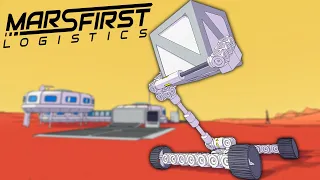 New Game Makes You Build Mechanized Rovers to Colonize Mars! - Mars First Logistics First Look