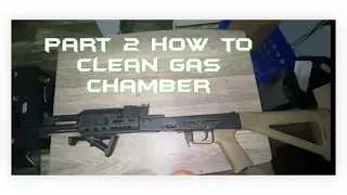 How to clean your ak47 gas chamber and barrel