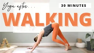 After Walking Yoga Stretch | 30-minutes stretching routine for tired legs after walking or running