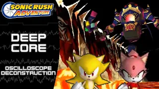 Sonic Rush Adventure (DS) - Deep Core (Extra Boss) - Oscilloscope Deconstruction