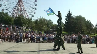 День ВДВ отметили в Новосибирске