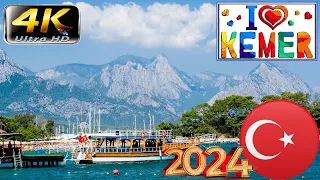 4K I LOVE KEMER 2024  ANTALYA TURKEY