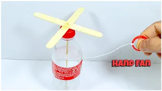 How to make a hand fan with plastic bottle