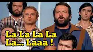 Bud Spencer e Terence Hill 🎬 Altrimenti ci Arrabbiamo: Coro dei Pompieri 🎬 La La La 😂😂