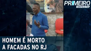 RJ: ex-marido mata atual companheiro da ex-mulher a facadas | Primeiro Impacto (07/02/22)