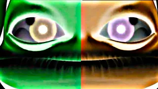 crazy frog | mirror split fx + mix negative color fx | weird audio & visual effects | ChanowTv