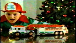 Hess 2000 Christmas Holiday Toy Fire Truck TV Commercial