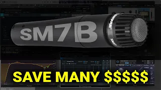 Turn your Shure SM57 Microphone into a Shure SM7B - Save many dollars!