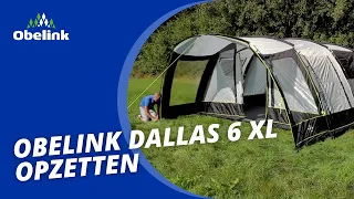 Obelink Dallas 6 XL Opzetten | Instructievideo I Obelink