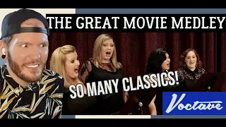 VOCTAVE The Great Movie Medley REACTION - First time hearing Voctave sing the classic scores! WOW!!