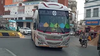 An early morning symphony of buses from across Kenya, each a unique note in the harmony of travel. 🚌