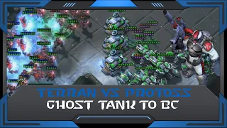 StarCraft 2 (RuFF Highlight): Ghost Tank to BC