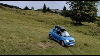 Suzuki Ignis off road, lifted 40mm, ruts & hillclimbs (winter tyres only)