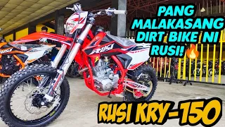 Pang Malakasang Dirt Motorcycle Ni Rusi Andito Na! Rusi KRY-150 Langga Gail Actual Unit Review