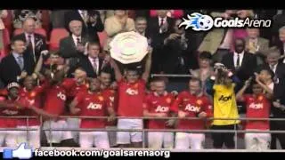 Manchester City 2 3 Manchester United Community Shield Highlights Watch Video   Goals   England   Barclays Premier League