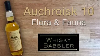 Auchroisk 10 Flora & Fauna Serie