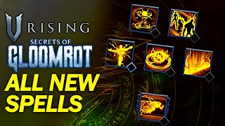 All New Spells Showcase in V Rising Secrets of Gloomrot Update