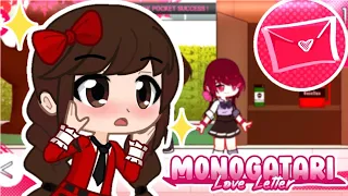 Играем в игру: «Monogatari Love Letter». Gacha Life 2.