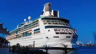 Rhapsody of the Seas first voyage from Colon, Panama of the season 2023-2024!