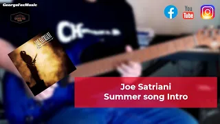 Joe Satriani - Summer song | Intro cover #guitar #cover #charvel