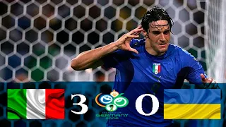 Italia vs Ucrania - Copa Del Mundo Alemania 2006 - Televisa Deportes
