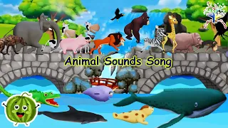 These Are the Sounds of Animals! Animal Sounds Song for Kids || Edufam Kids Song and Nursery Rhymes