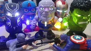 black panther captain america thanos iron man hulk